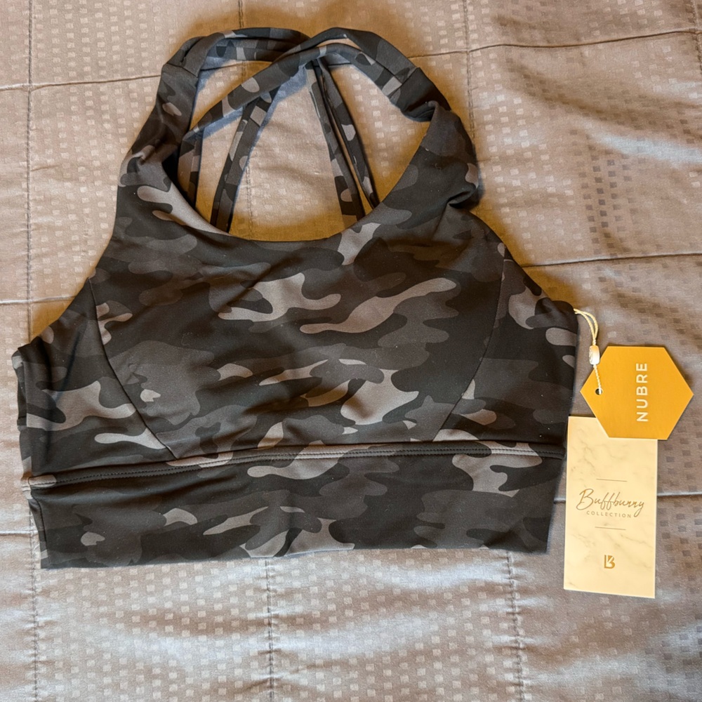 BuffBunny Rosa Black Camo bra - medium